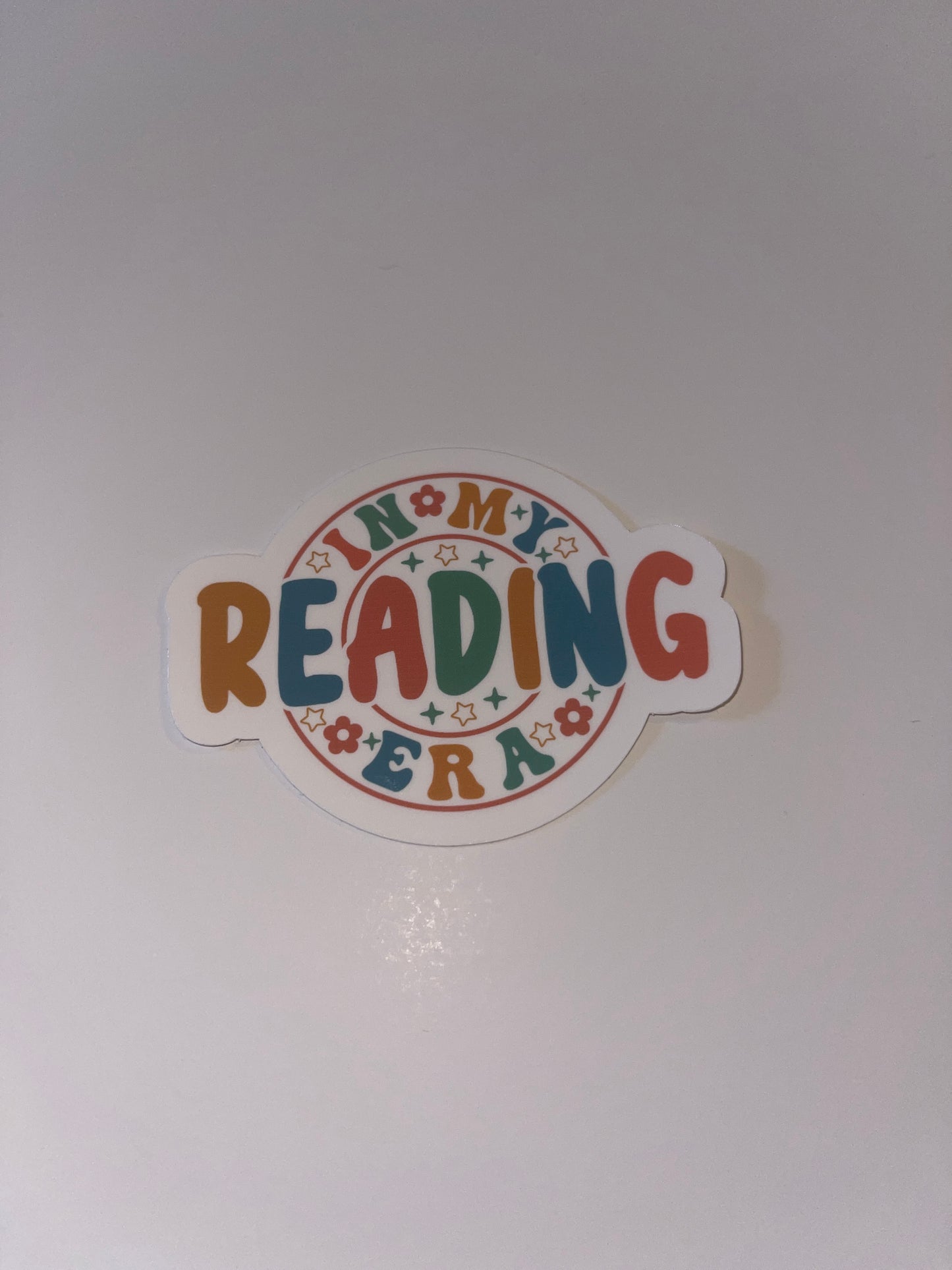 In My Reading Era Sticker – 3 inch Waterproof Sticker Paper