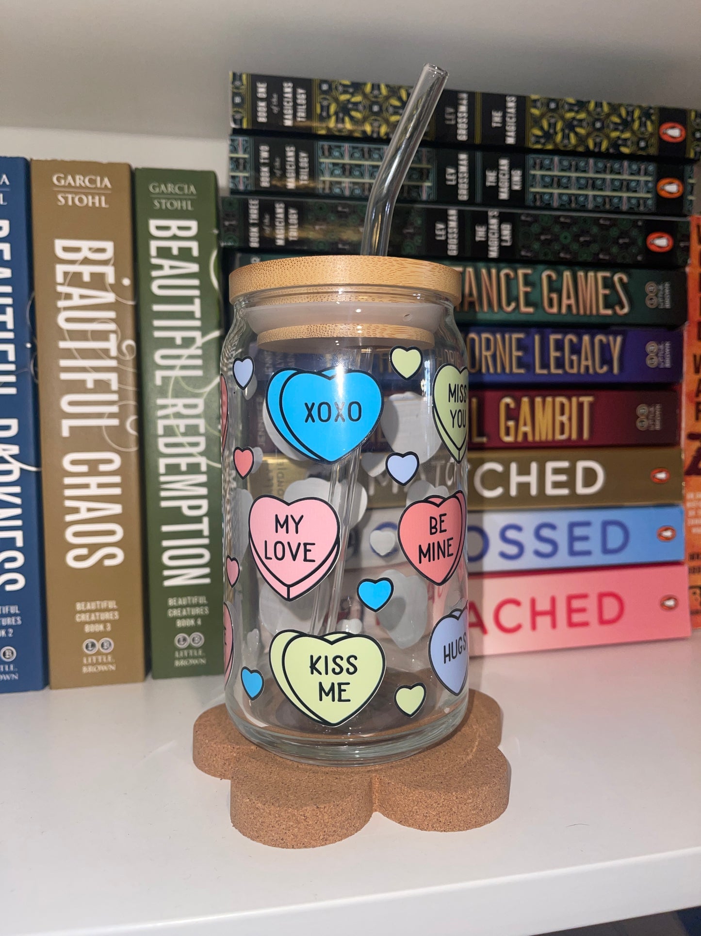 Daisy Ghost Glass – 16oz Spooky Cute Iced Drink Cup