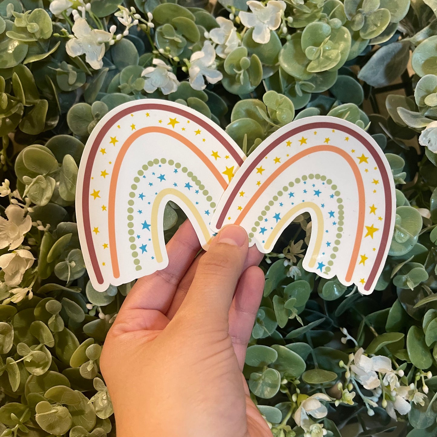 Floral Lightbulb Aesthetic Sticker – 3" Weatherproof Vinyl