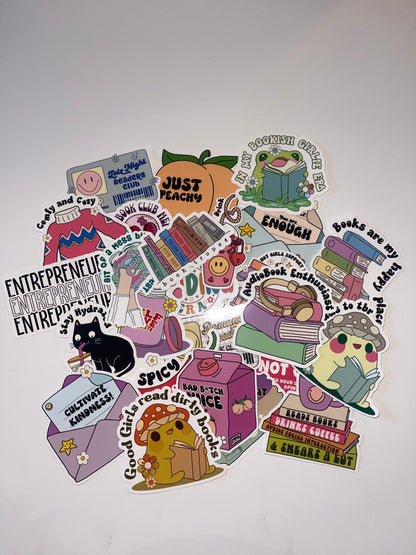 Just Peachy Sticker – 3 inch Waterproof Sticker Paper
