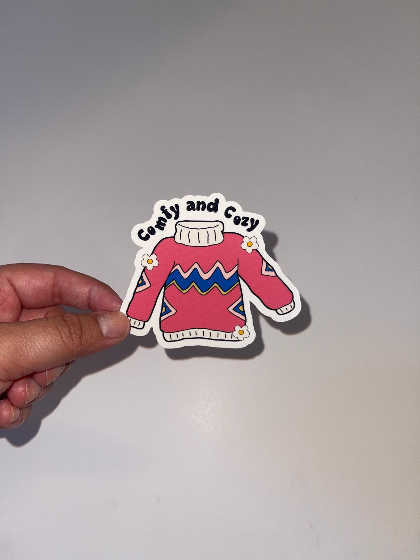 Comfy and Cozy Sticker