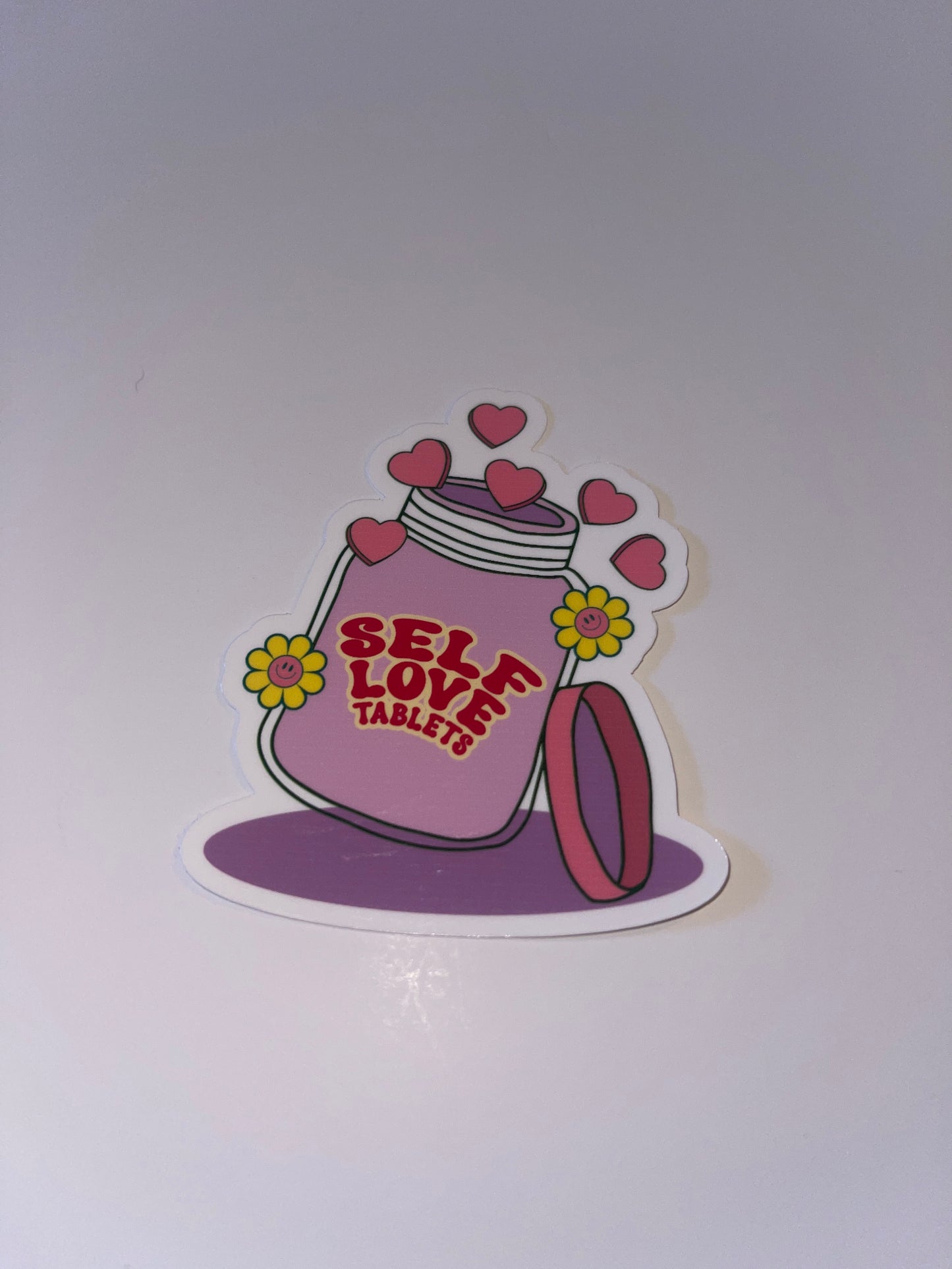 Self Love Tablets Sticker