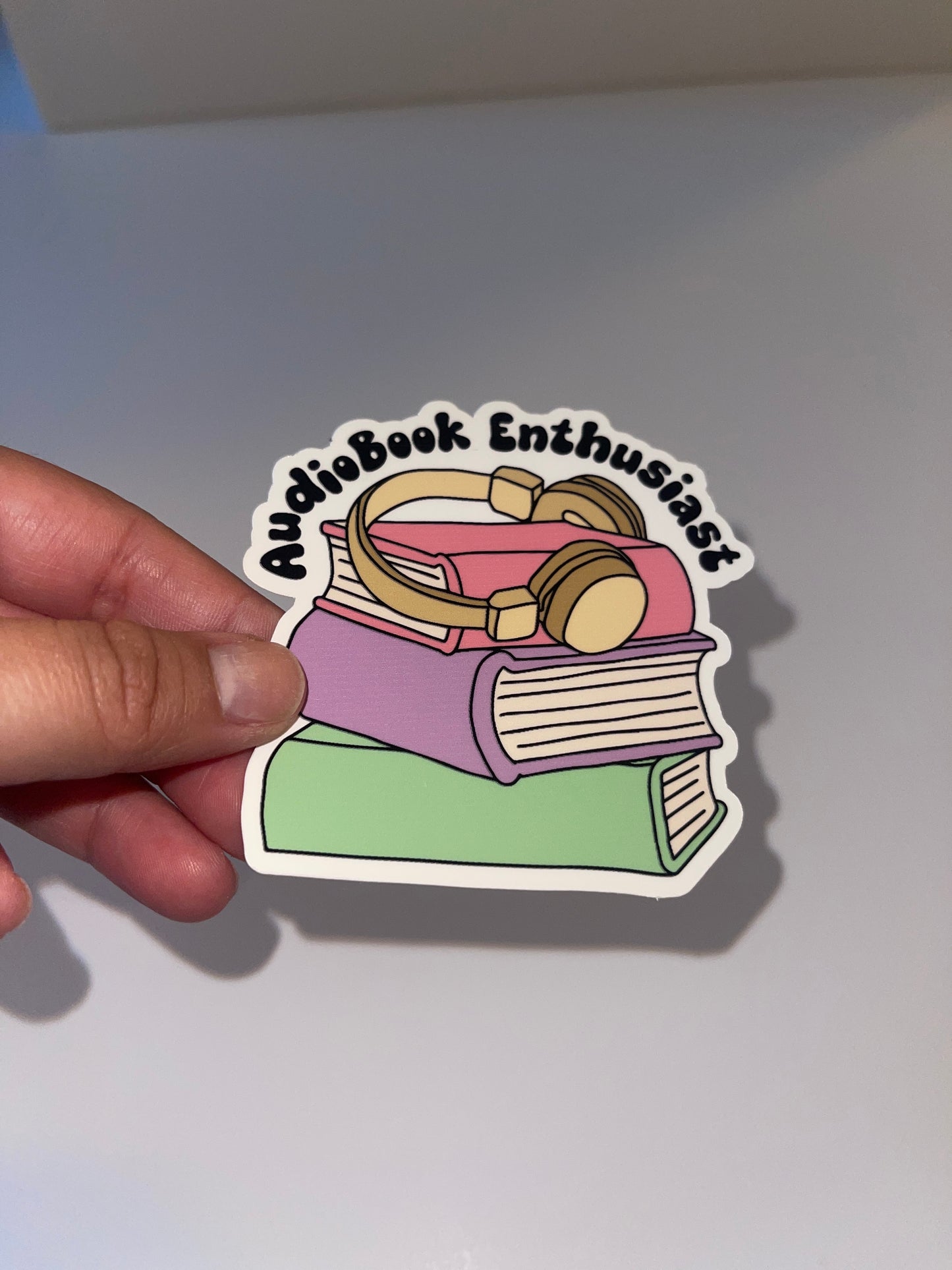 Audiobook Enthusiast Sticker