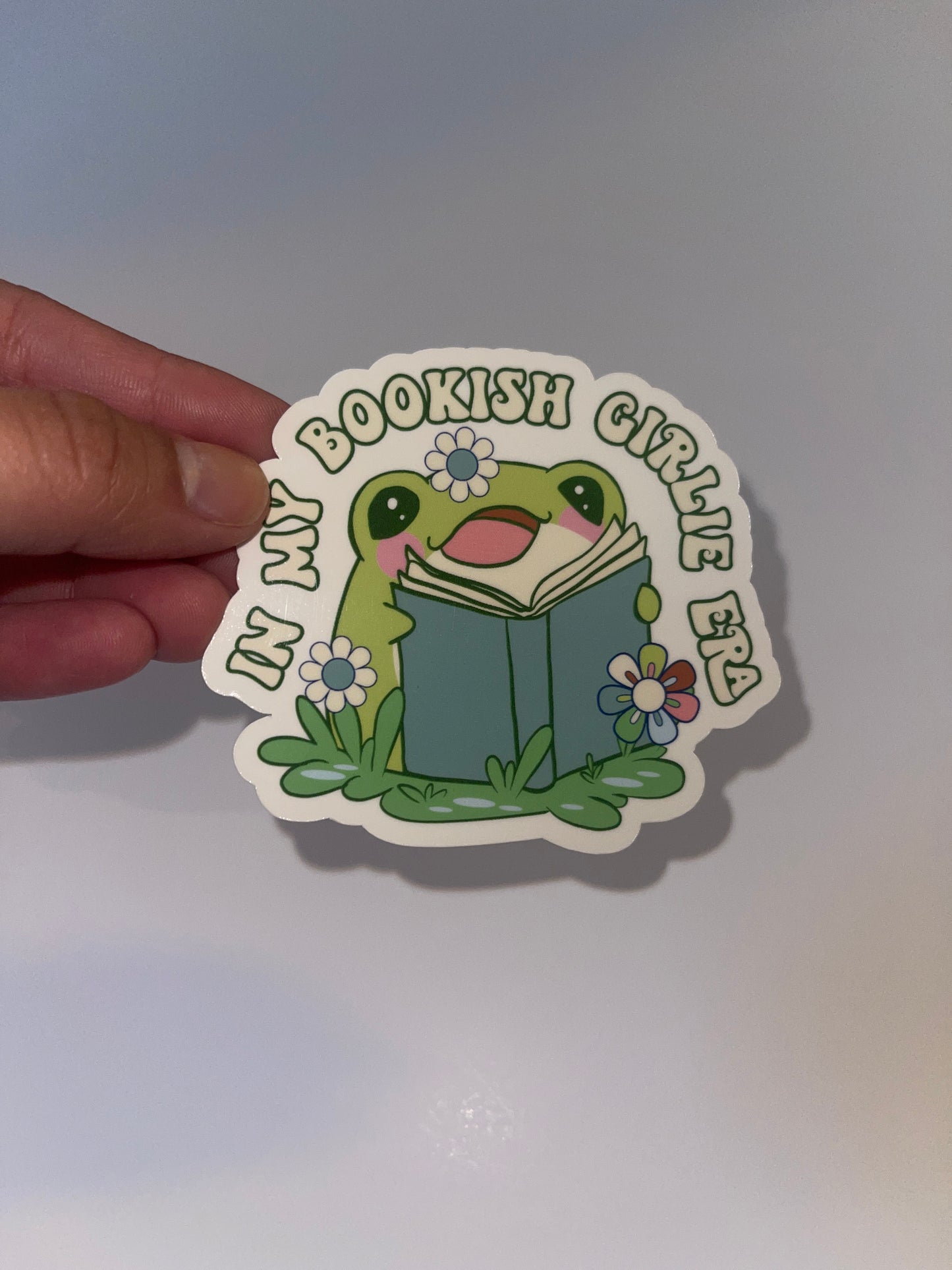 In My Bookish Girlie Era Sticker