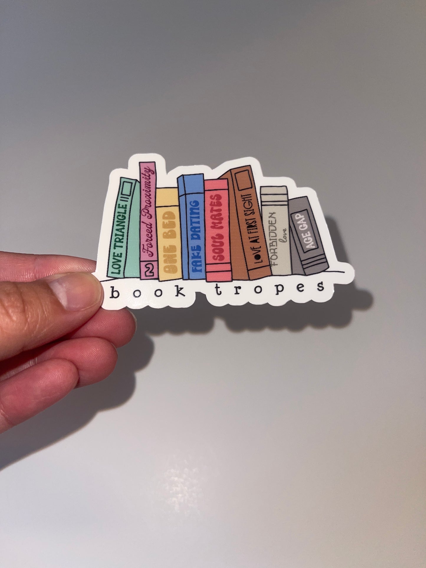 Book Tropes Sticker