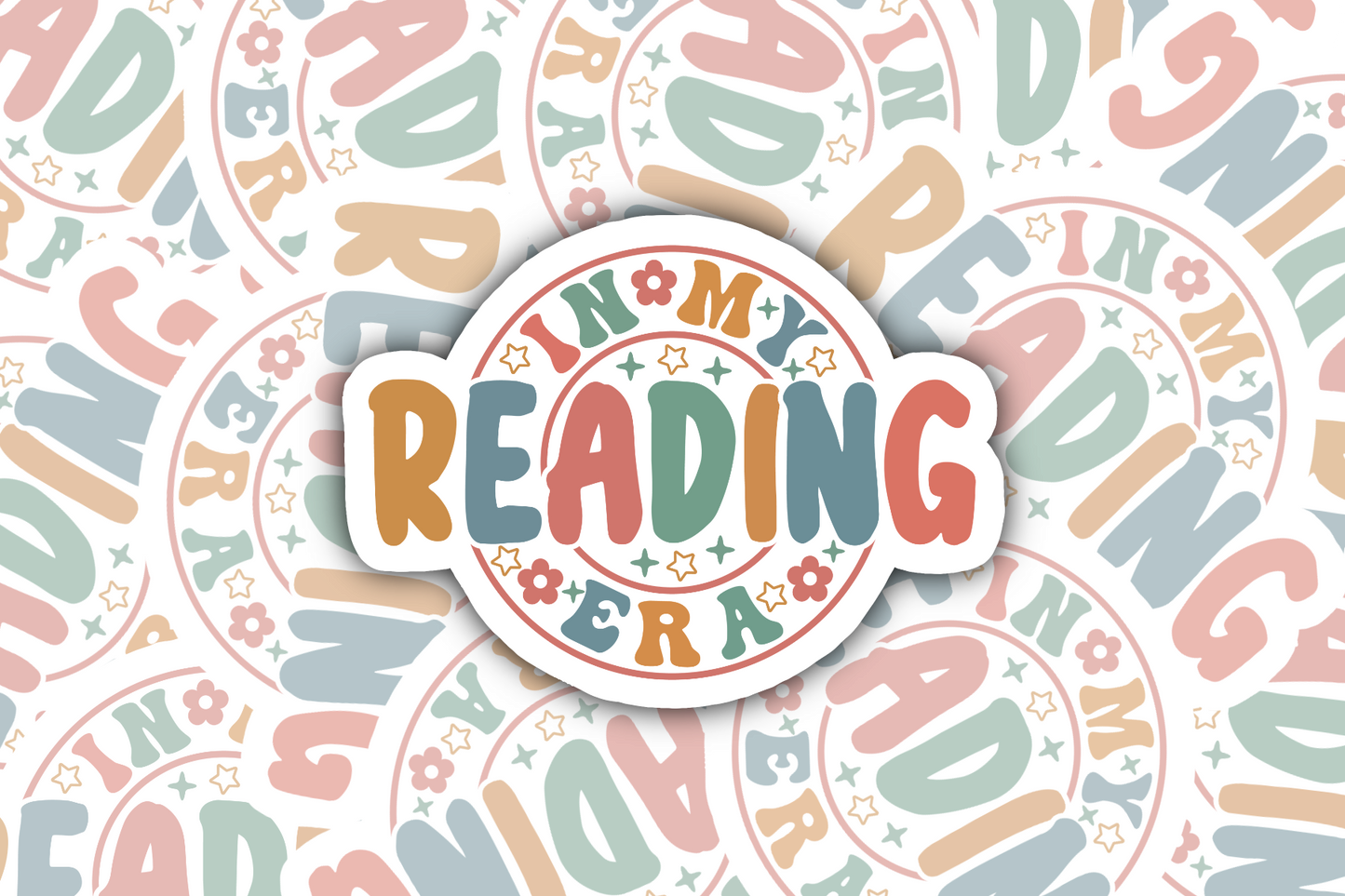 In My Reading Era Sticker