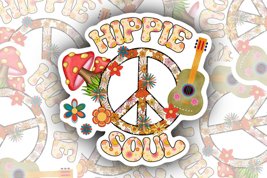 Hippie Soul Sticker