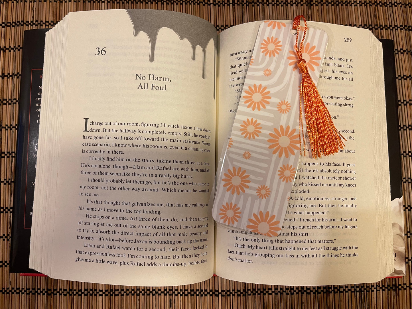 Orange Slice Bookmark