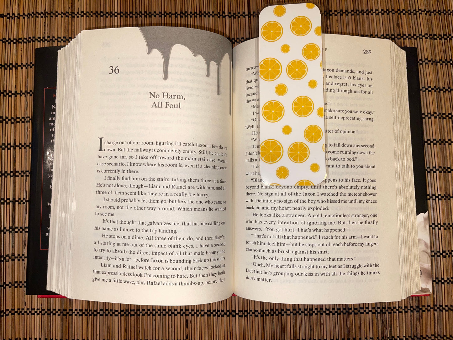 Orange Slice Bookmark