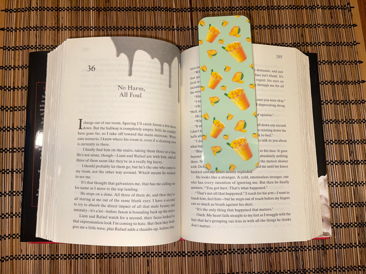 Mango Smoothie Bookmark